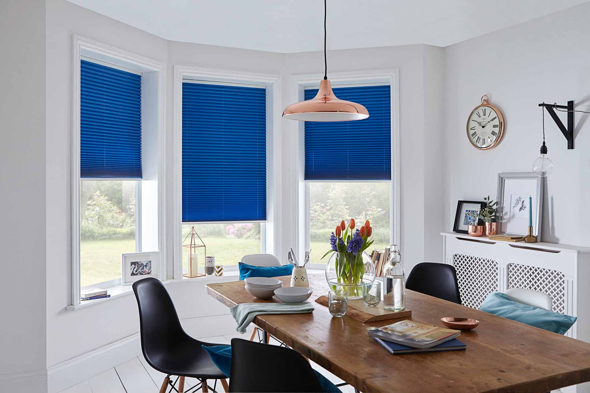 Pleated blinds image 