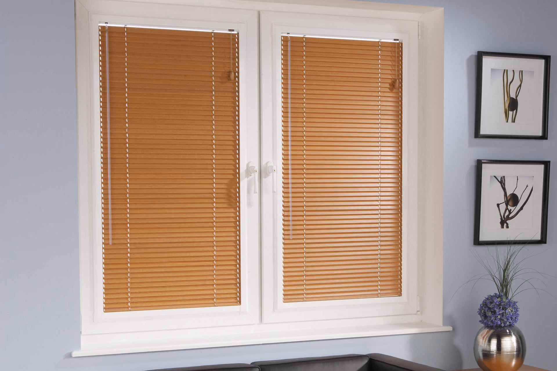 Wooden Slat Blinds image 