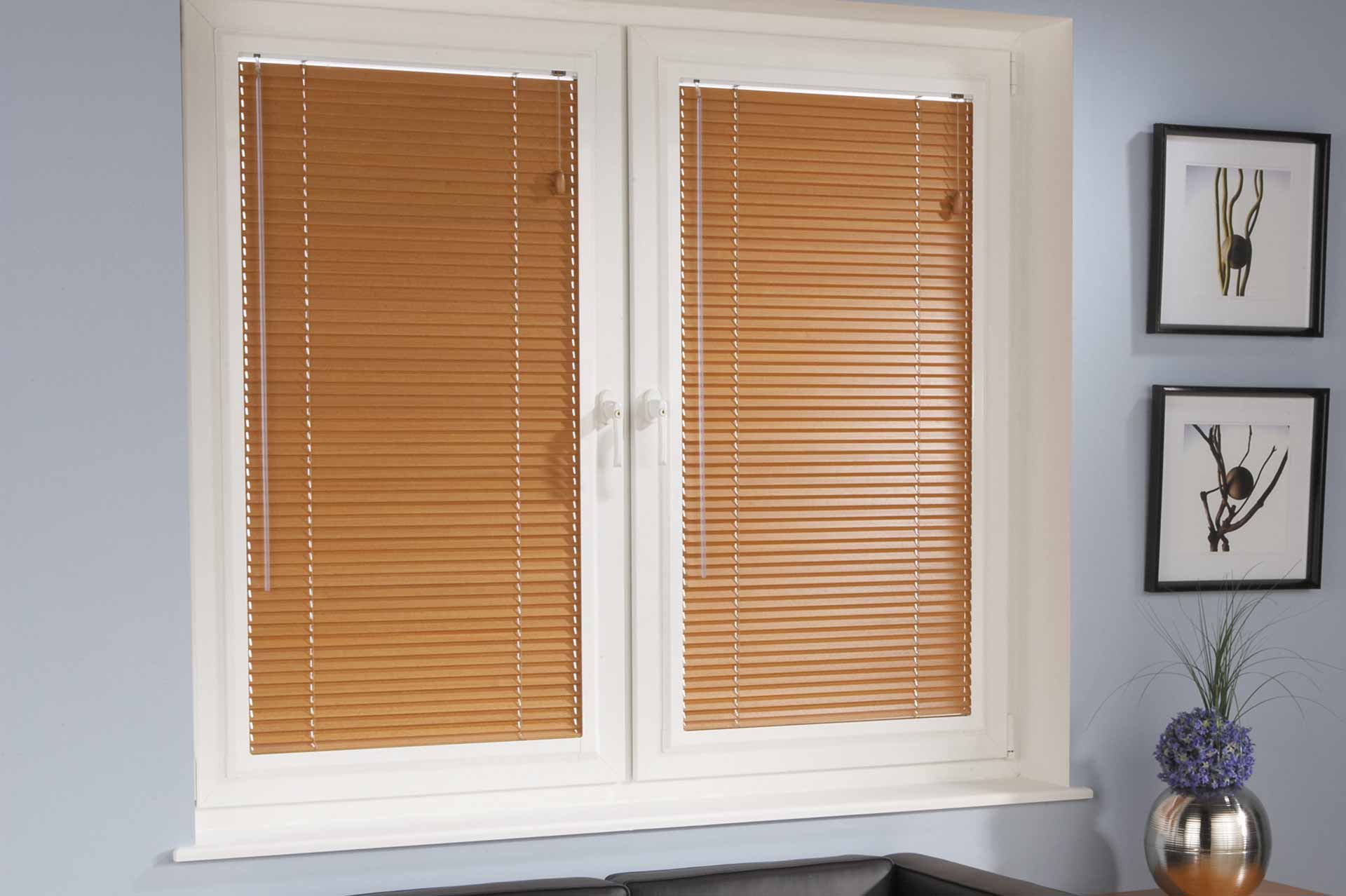 Wooden Slat Blinds image 